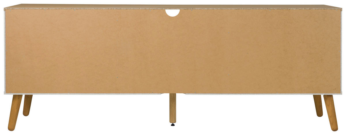 TV-ELEMENT - Eichefarben/Weiß, Design, Holz/Holzwerkstoff (162/60/43cm)