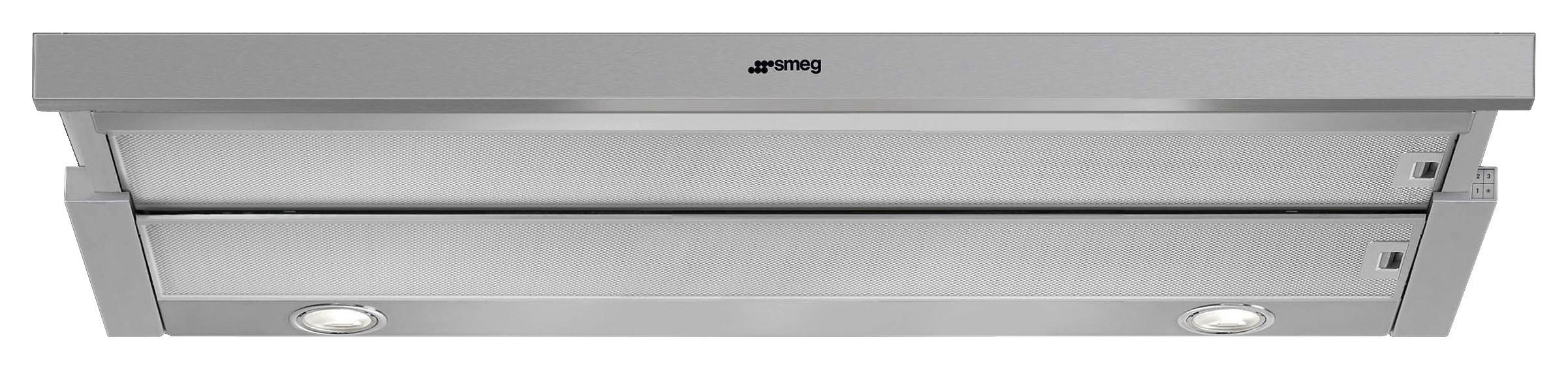 DUNSTABZUGSHAUBE KSET999XE  - Silberfarben, Basics, Metall (89,8/39,6/28,2cm) - SMEG
