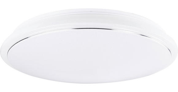 LED-DECKENLEUCHTE 56/10 cm - Weiß, Basics, Kunststoff/Metall (56/10cm) - Novel