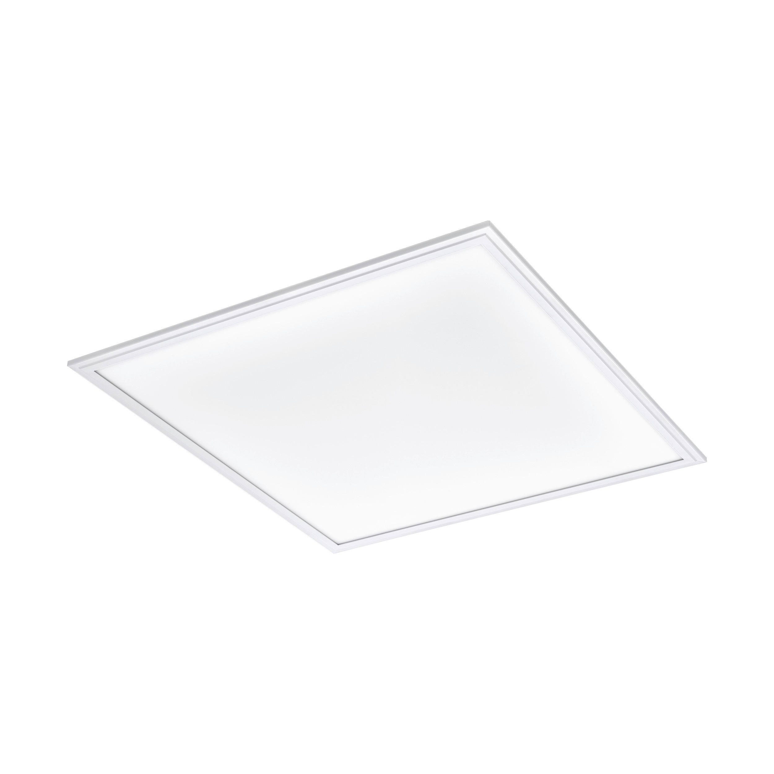 LED-DECKENLEUCHTE 59,5/59,5/5 cm    - Weiß, Design, Kunststoff/Metall (59,5/59,5/5cm)
