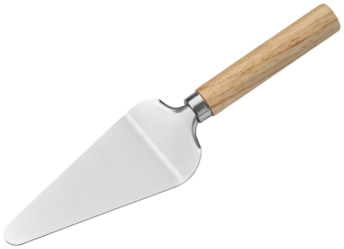 PIZZASET  - Hellbraun/Grau, Trend, Holz/Metall (35,5cm)