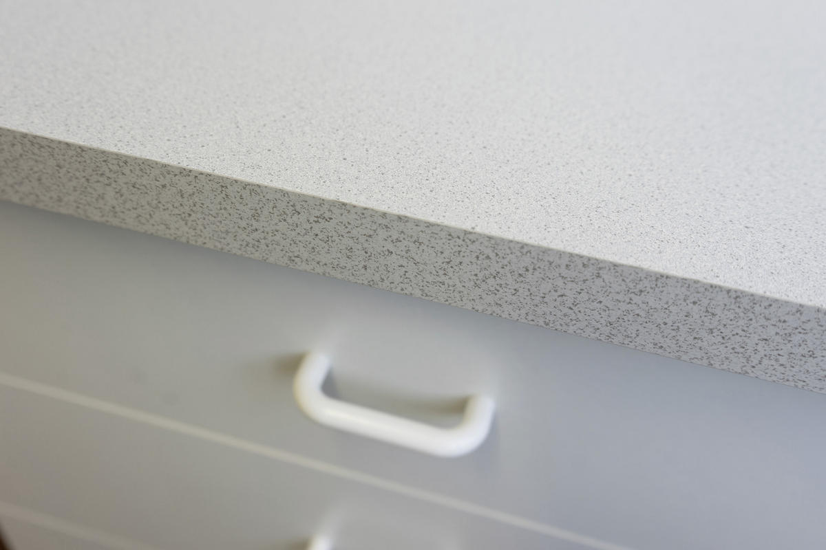 SCHUBKASTENUNTERSCHRANK 50/85/50 cm  in Weiß  - Hellgrau/Weiß, KONVENTIONELL, Holzwerkstoff/Kunststoff (50/85/50cm) - FlexWell