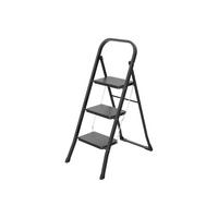 ÖSSZECSUKHATÓ FELLÉPŐ - fekete, Basics, fém (47/74/100,5cm)