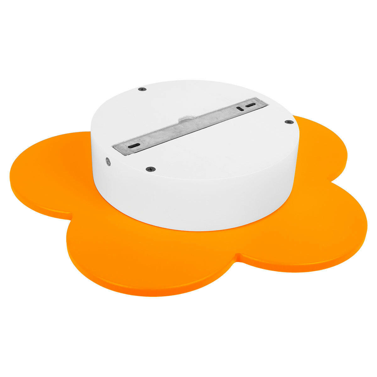 KINDERDECKENLEUCHTE Fiore 33/20 cm   - Orange, Basics, Holzwerkstoff/Kunststoff (33/20cm)