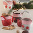 GESCHENKTASCHE - Rot/Braun, LIFESTYLE, Textil (10/10cm) GESCHENKTASCHE - Rot/Braun, LIFESTYLE, Textil (10/10cm)