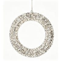 VENEC        50/8 cm        - zlate barve, Basics, kovina/umetna masa (50/8cm) - X-Mas