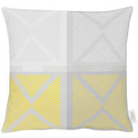 KISSENHÜLLE Verona 49/49 cm  - Gelb, Design, Textil (49/49cm) - Apelt