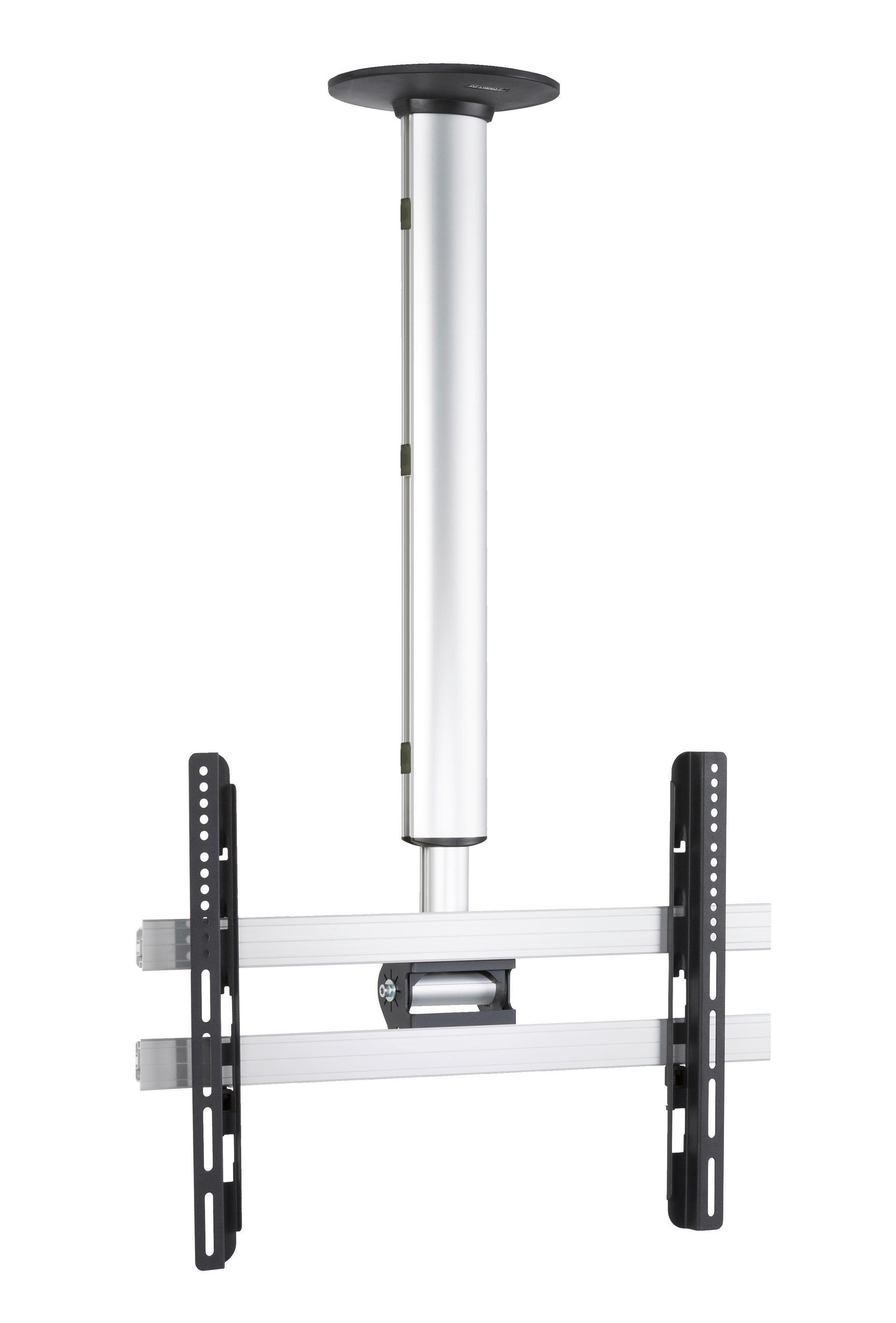TV-HALTERUNG 65 Zoll  - Silberfarben, MODERN, Metall (62/74/19cm) - MID.YOU