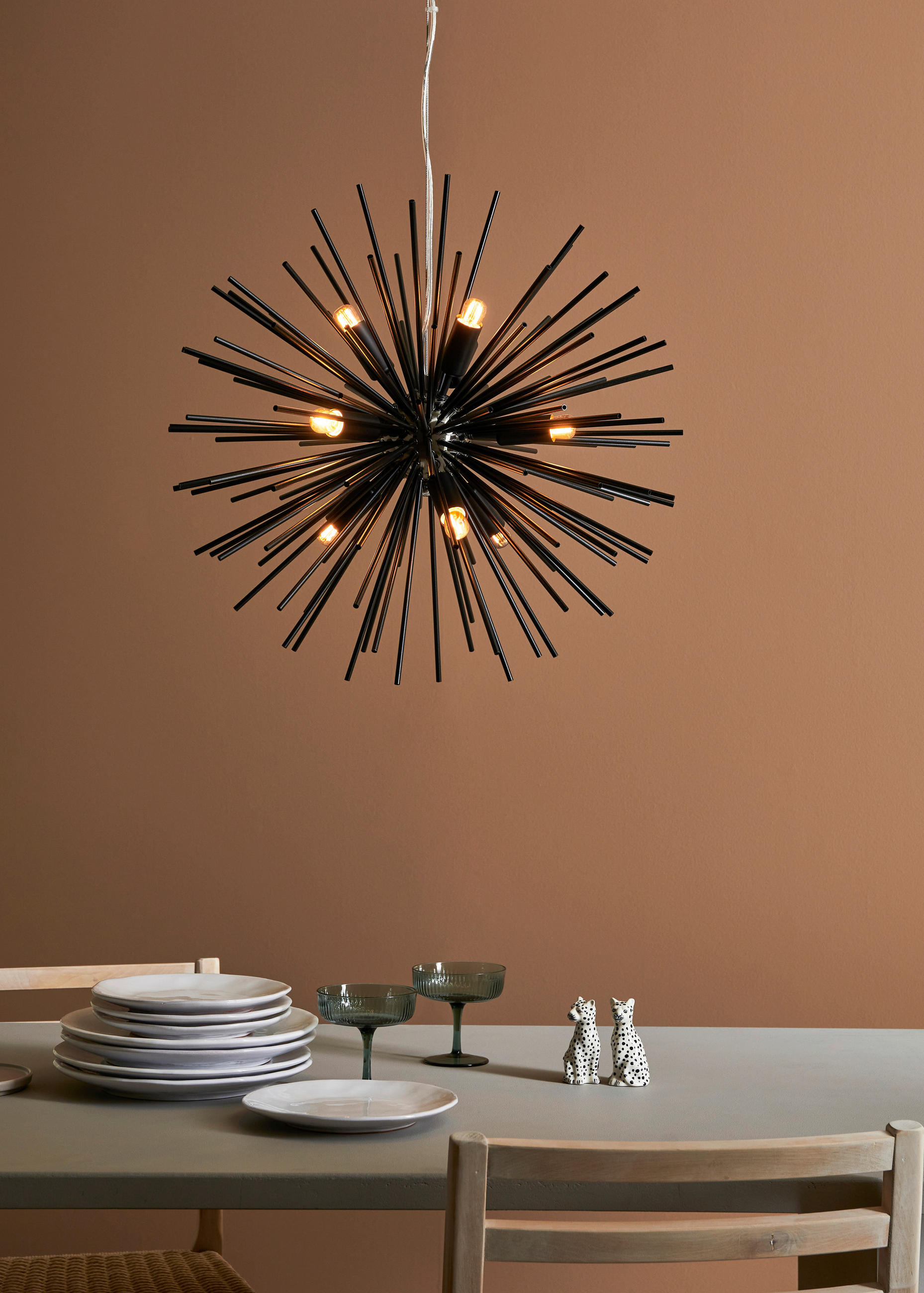 HÄNGELEUCHTE 57/190 cm   - Schwarz, Basics, Metall (57/190cm) - Markslöjd