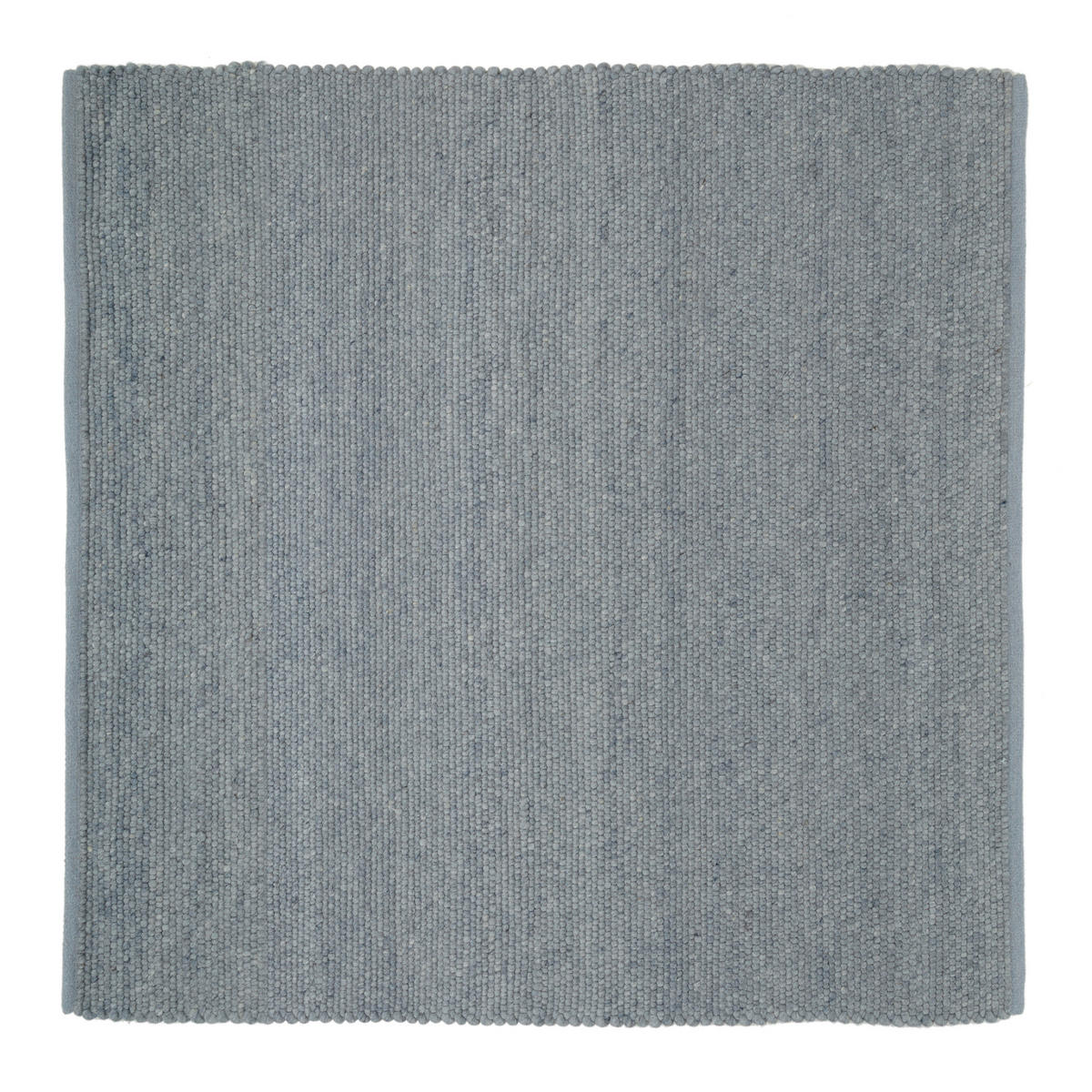 HANDWEBTEPPICH 200/200 cm Helsinki Blau, Grau  - Blau/Grau, Basics, Textil (200/200cm) - Linea Natura