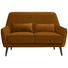 ZWEISITZER-SOFA in Textil Gelb - Gelb/Schwarz, MODERN, Holz/Textil (135/86/80cm) - Carryhome ZWEISITZER-SOFA in Textil Gelb - Gelb/Schwarz, MODERN, Holz/Textil (135/86/80cm) - Carryhome
