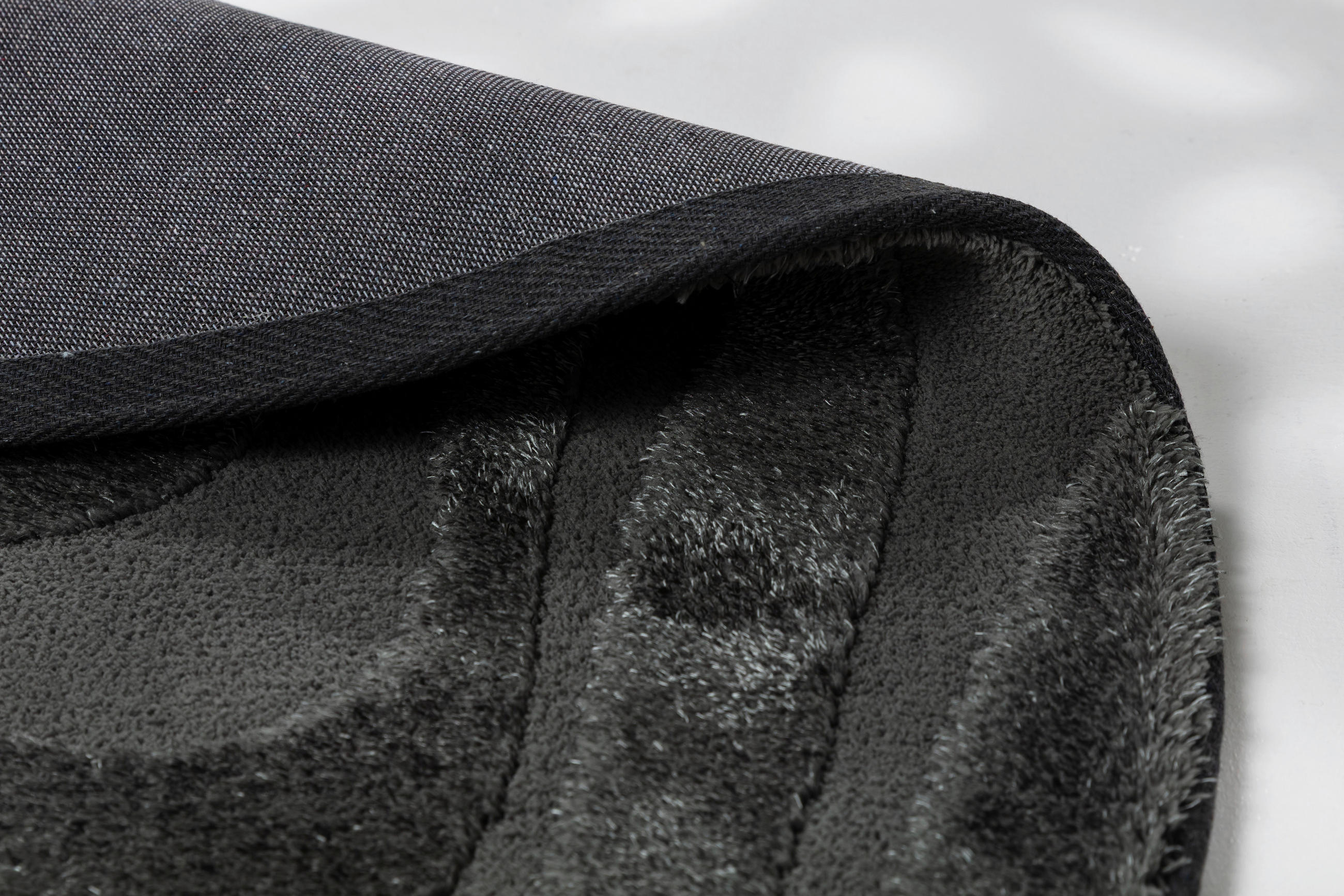 WEBTEPPICH 160 cm Blaze Anthrazit  - Anthrazit, Design, Textil (160cm) - Schöner Wohnen