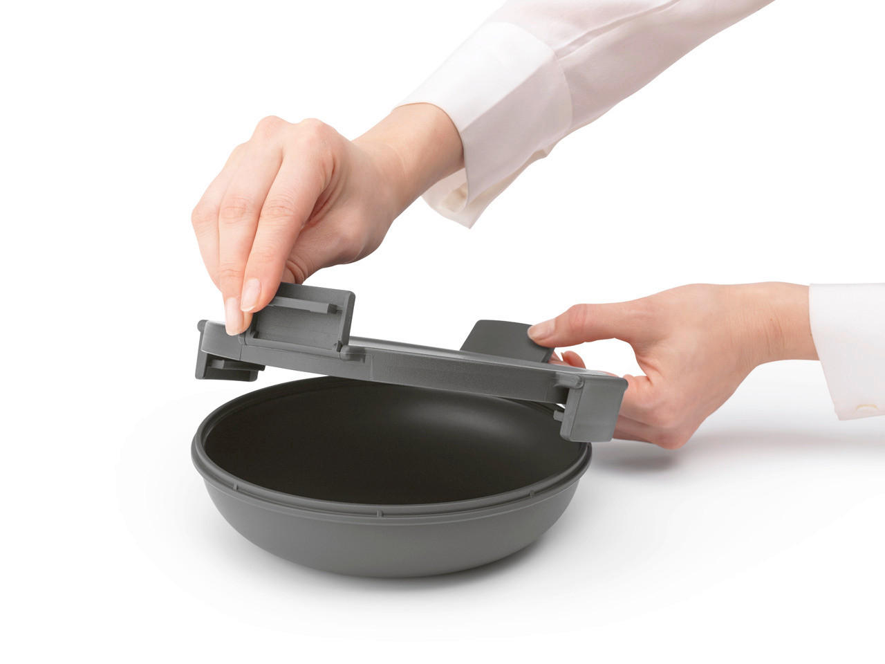 OBEDÁR  - tmavosivá, Basics, plast (21,5/6cm) - Brabantia