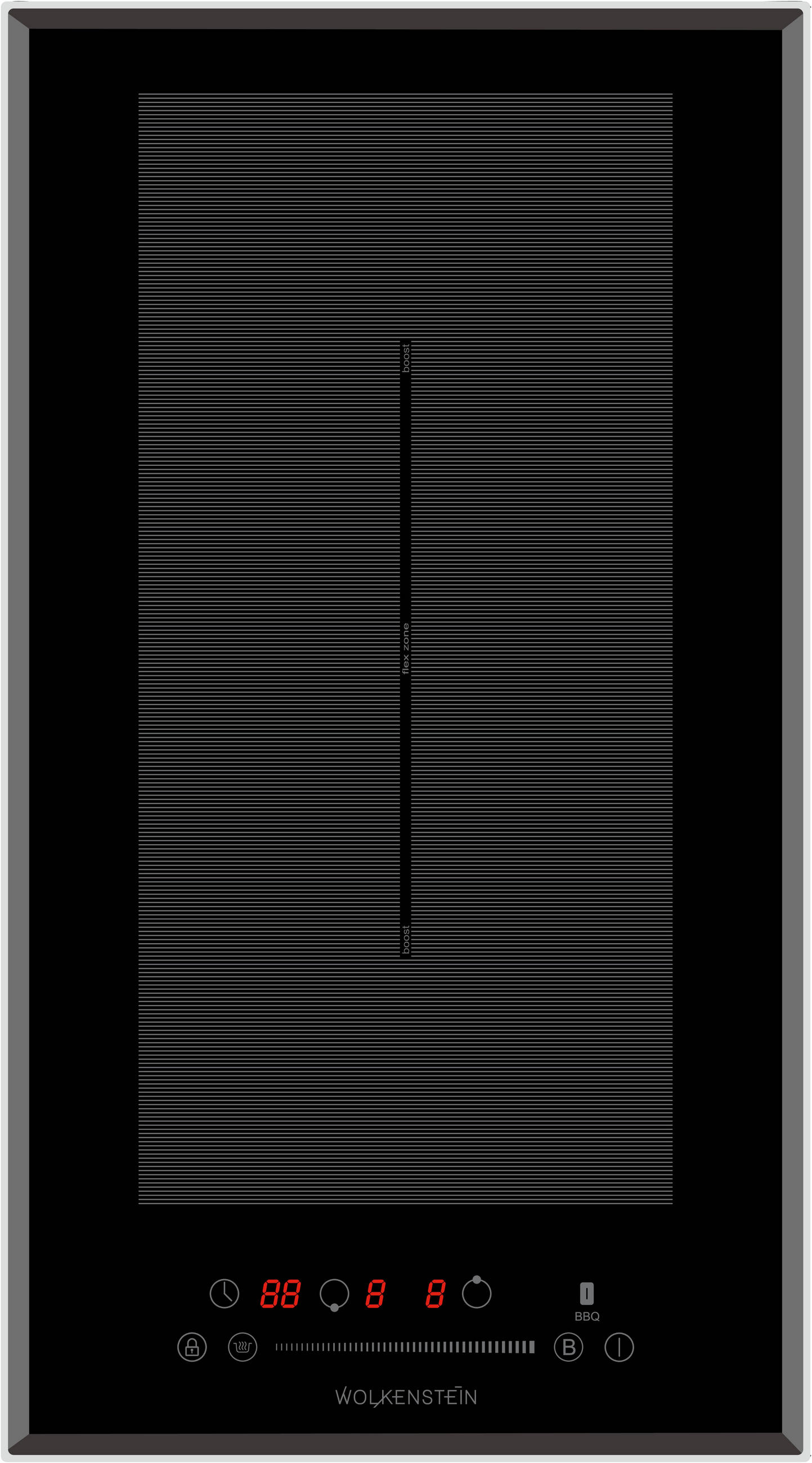INDUKTIONSKOCHFELD  - Basics, Glas (28.8/5.7/52cm) - Wolkenstein