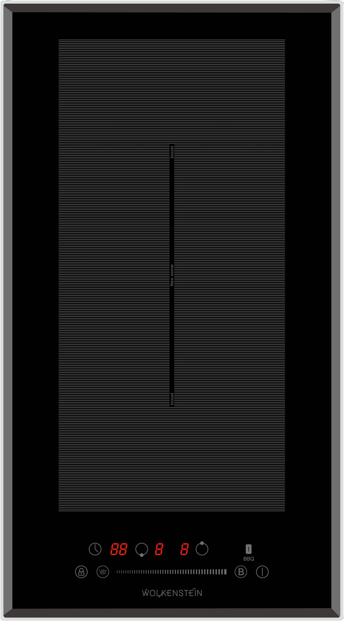 INDUKTIONSKOCHFELD  - Basics, Glas (28.8/5.7/52cm) - Wolkenstein
