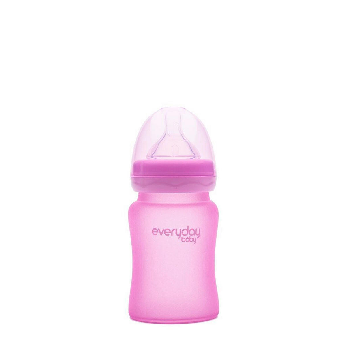 DJEČJA BOCA  150 ml     - pink, Basics, staklo (6,5/6,7/17,9cm) - Everyday Baby