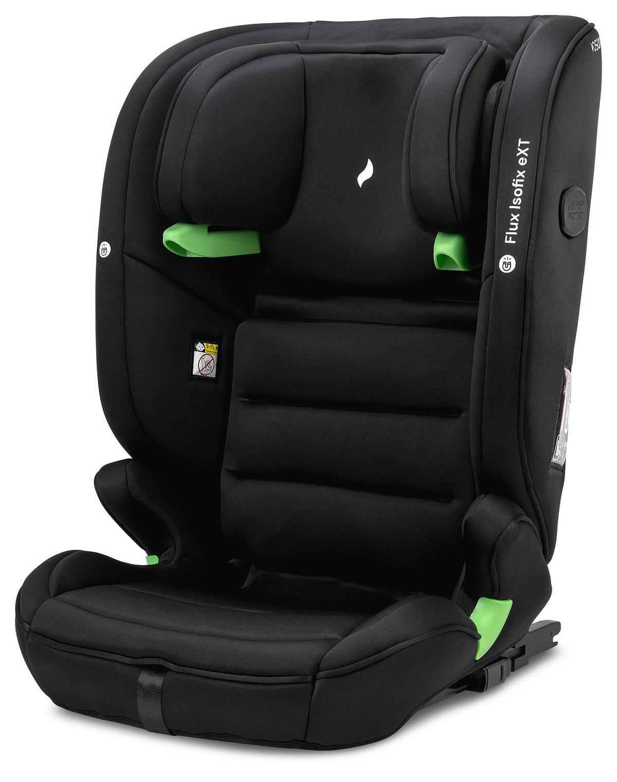 KINDERAUTOSITZ Flux Isofix eXT  - Schwarz, Basics, Textil (47/44/61,5cm) - Osann