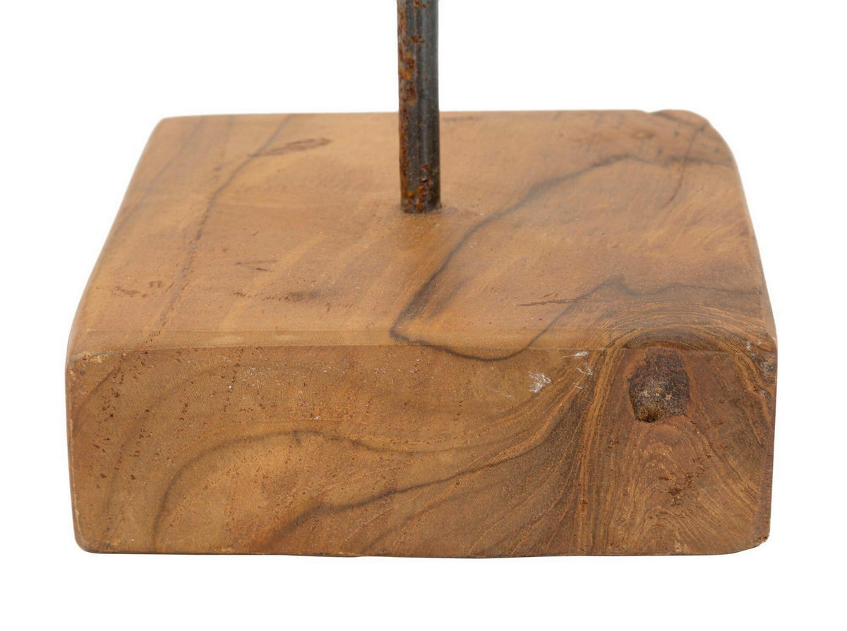 SKULPTUR - Braun, Basics, Holz (28/42/12cm)