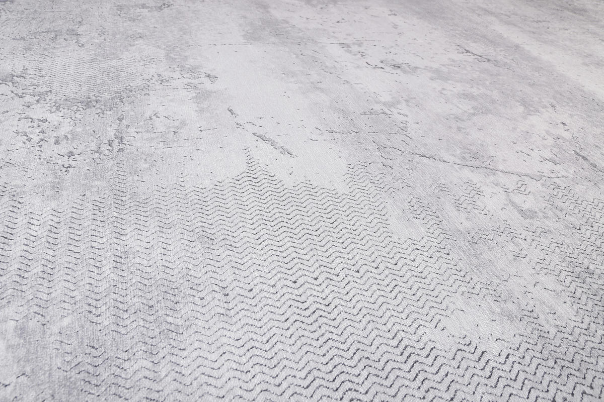 WEBTEPPICH 80/150 cm Radiate Grau  - Grau, Design, Textil (80/150cm) - Novel