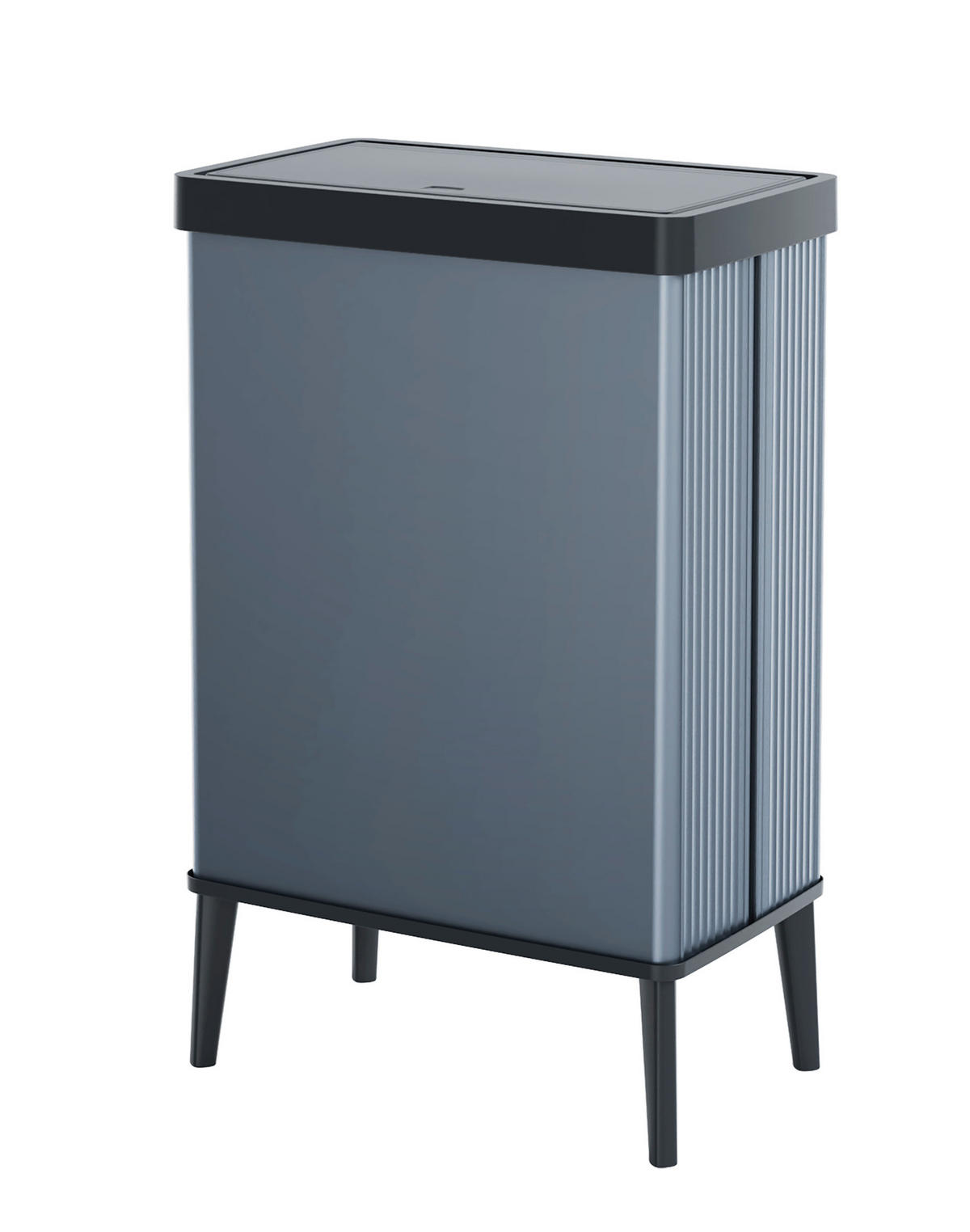 ABFALLEIMER 54 l  Kunststoff  - Blaugrau, Basics, Kunststoff (26,5/68,7/43,5cm) - Curver