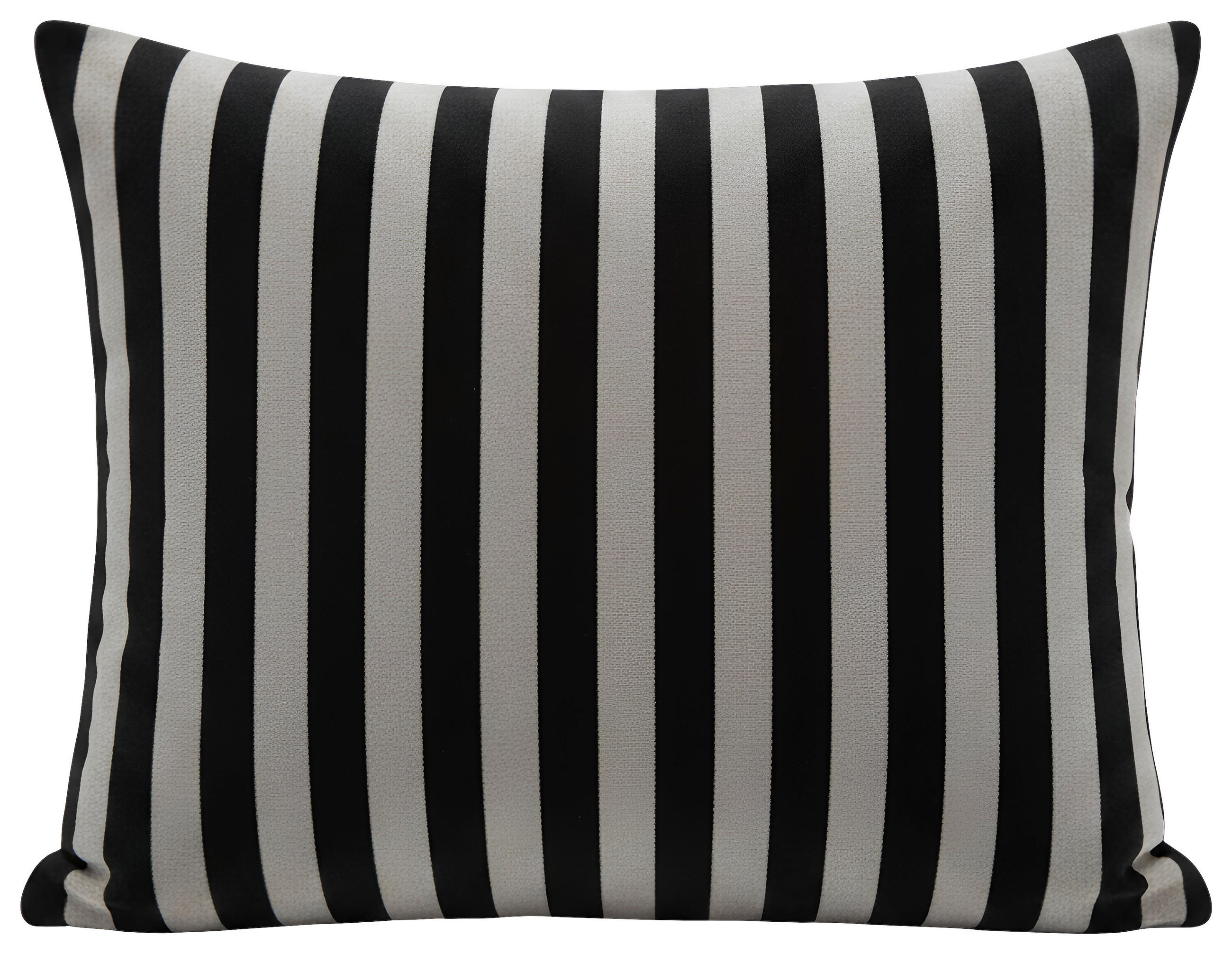 DEKORAČNÍ POLŠTÁŘ 40/60 cm - černá/hnědá, Design, textil (40/60cm) - Dieter Knoll