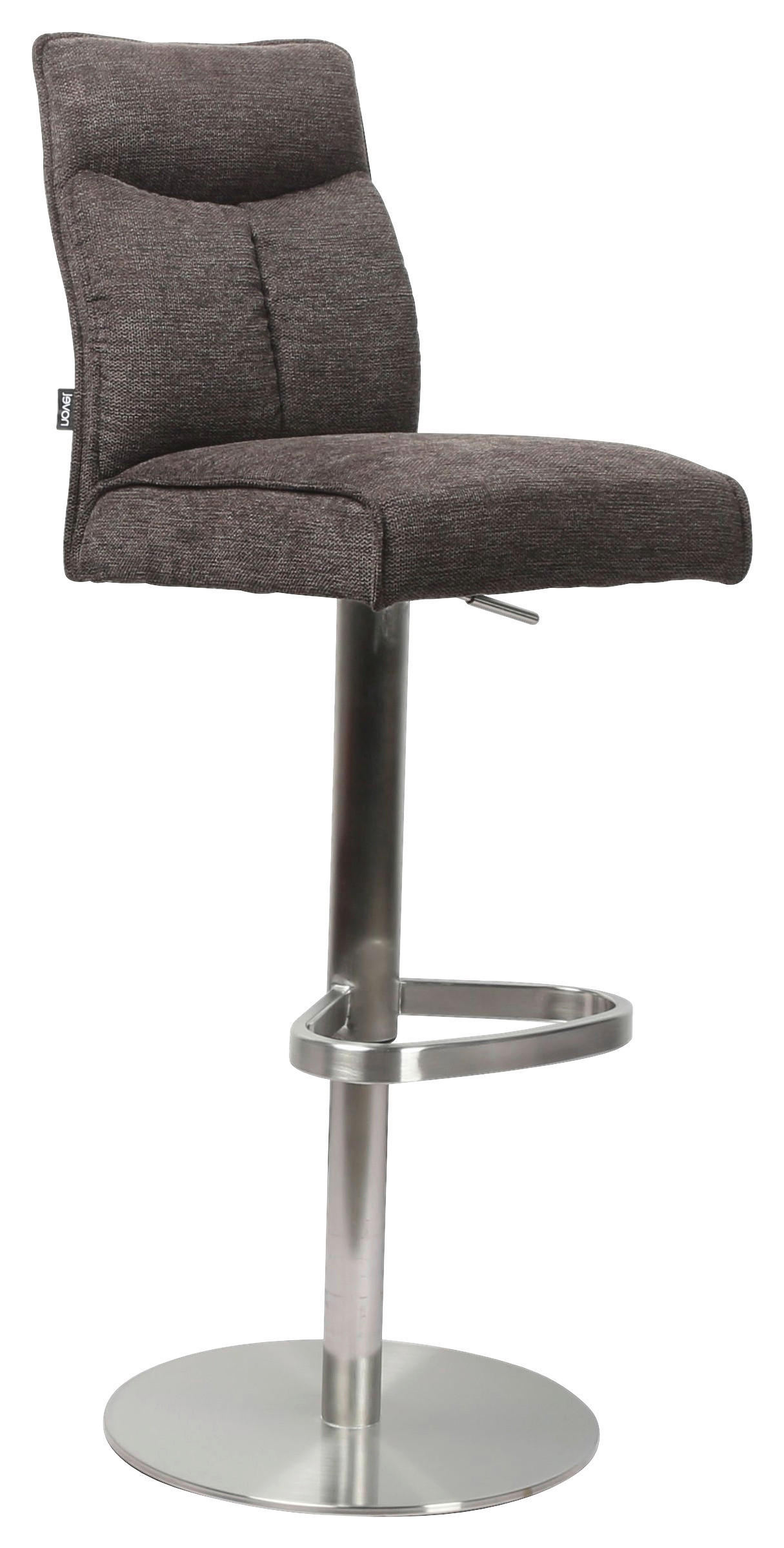 BARPALL i brun, stålfärgad  - stålfärgad/brun, Design, metall/textil (38/117/52cm) - Novel