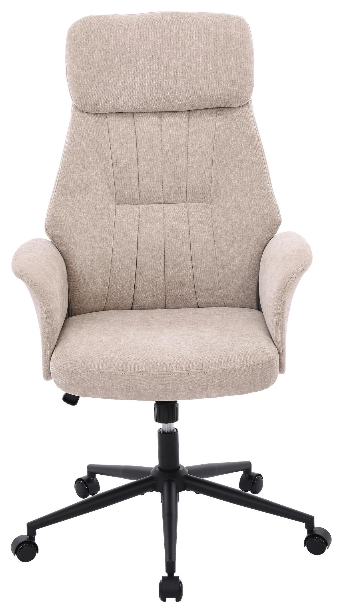FORGÓSZÉK  zsenília világosbarna  - barna/fekete, Modern, műanyag/textil (66/114/122/64cm) - Livetastic