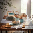 KOMBISERVICE Urban Life 24-teilig  - Türkis/Taupe, Design, Keramik - Landscape