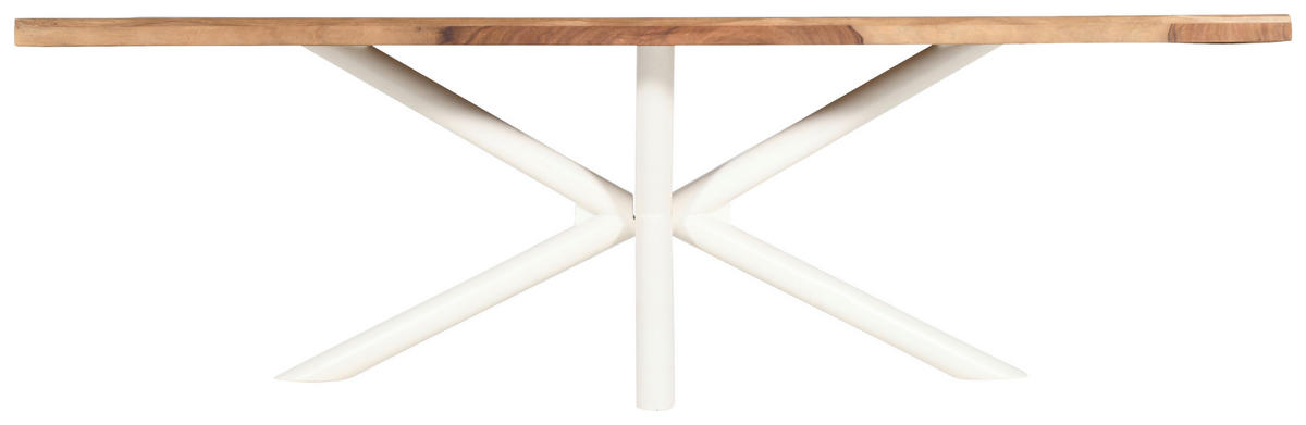 TISCHGESTELL Creme  - Creme, Design, Metall (160/75/72cm) - Landscape