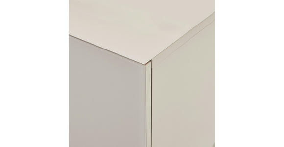 LOWBOARD - Kaschmir/Schwarz, Design, Glas/Holzwerkstoff (225/54.7/42cm) - Novel