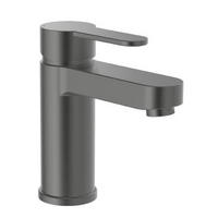 WASCHTISCHARMATUR 34212  - Graphitfarben, Basics, Metall (5,5/15,9/15,7cm) - Schütte