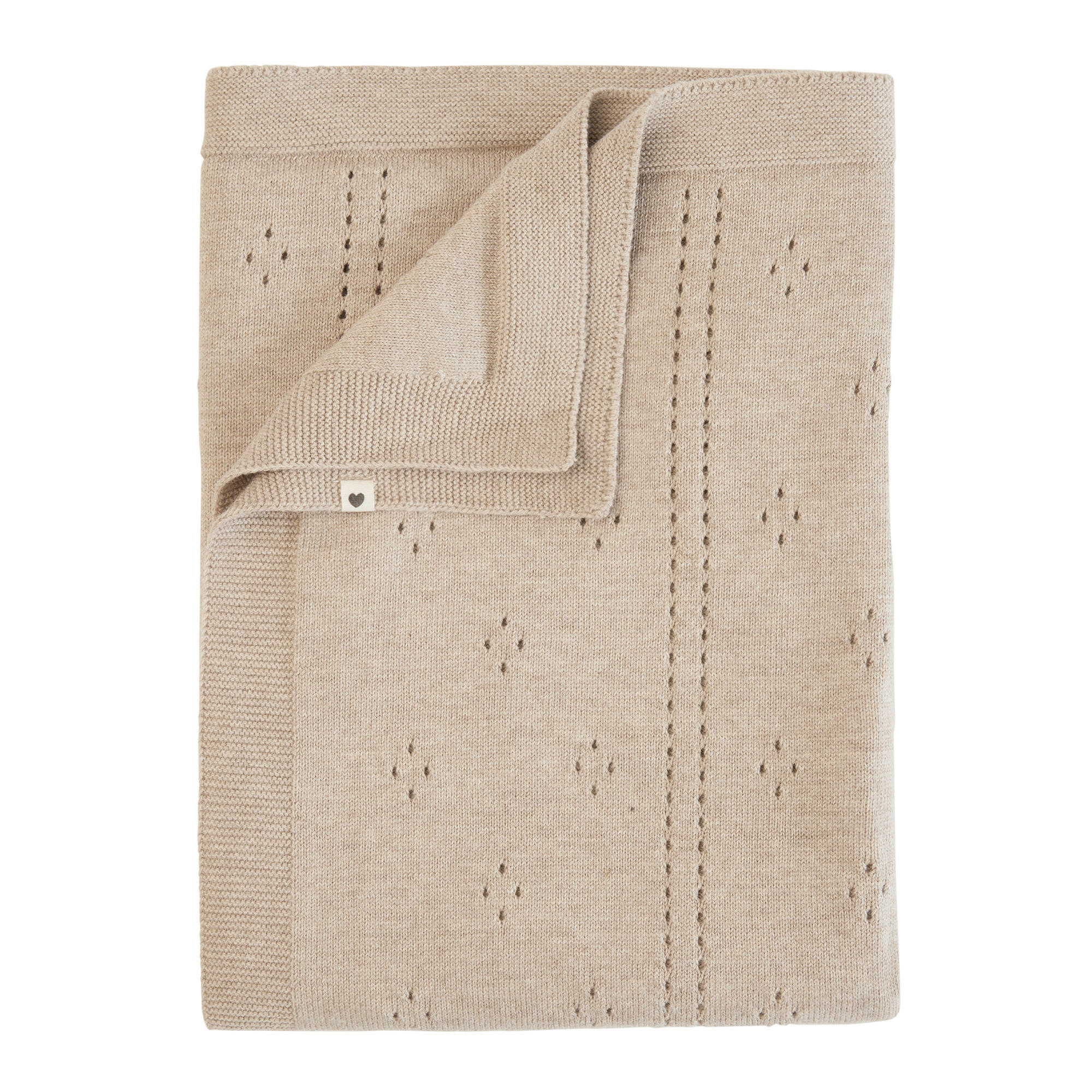 SCHMUSEDECKE  - Hellgelb, Design, Textil (24/24cm)