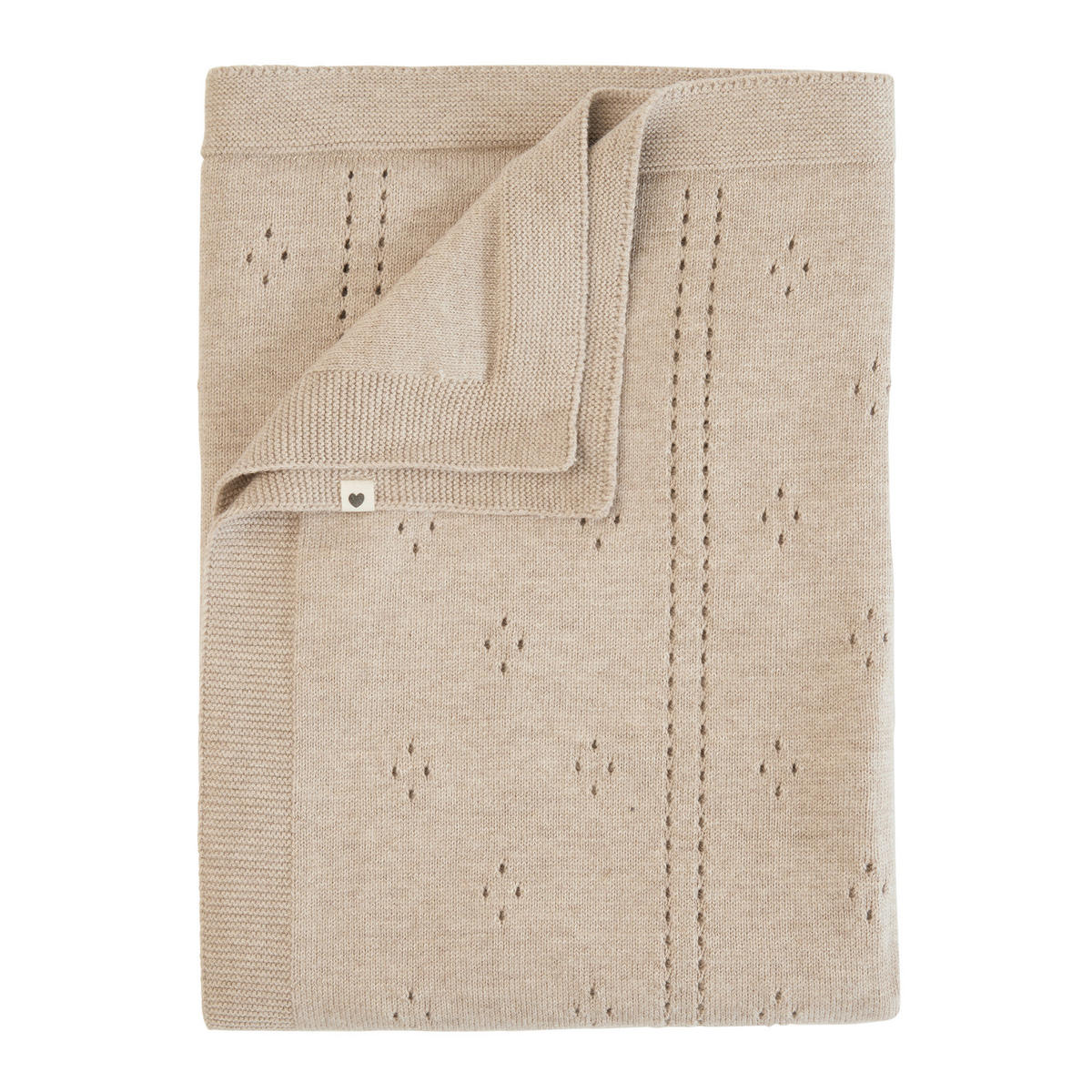 SCHMUSEDECKE  - Hellgelb, Design, Textil (24/24cm)