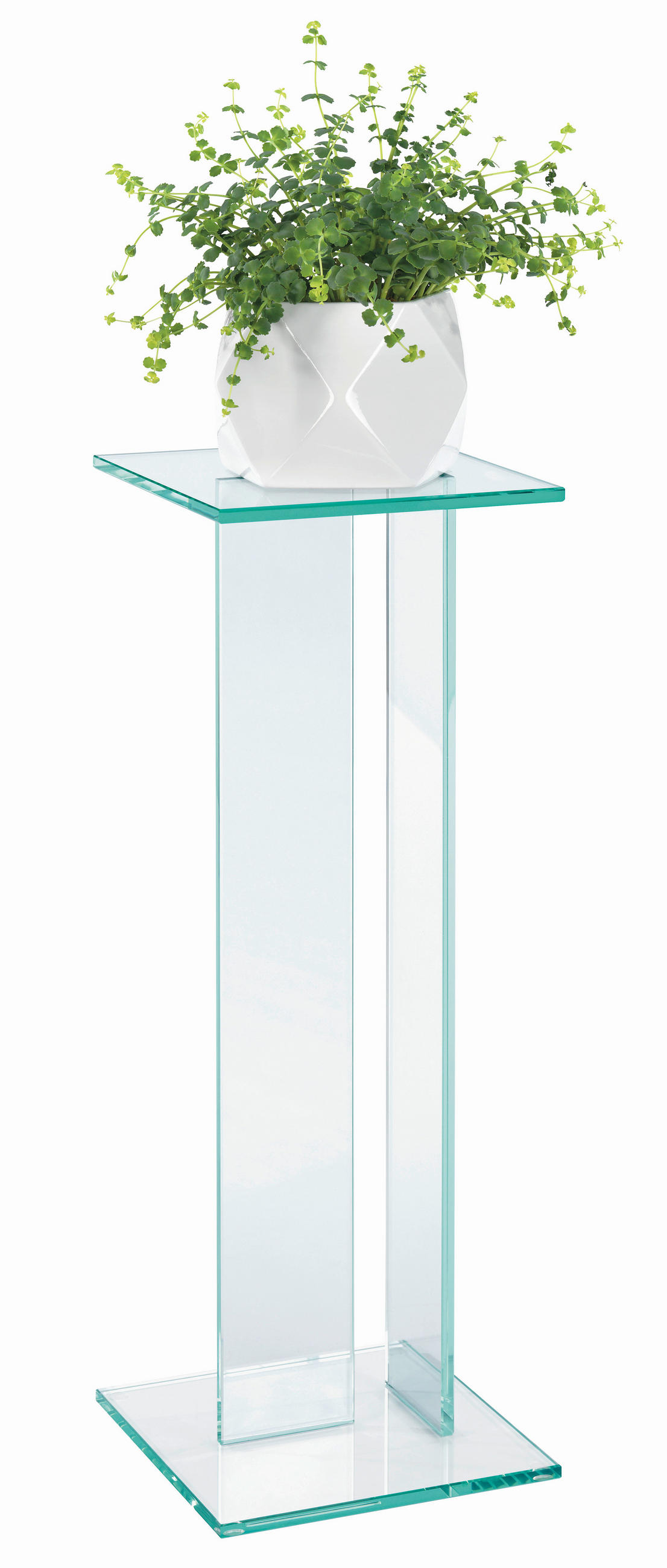 BLUMENSTÄNDER in Glas 25/25/71 cm  - Design, Glas (25/25/71cm)