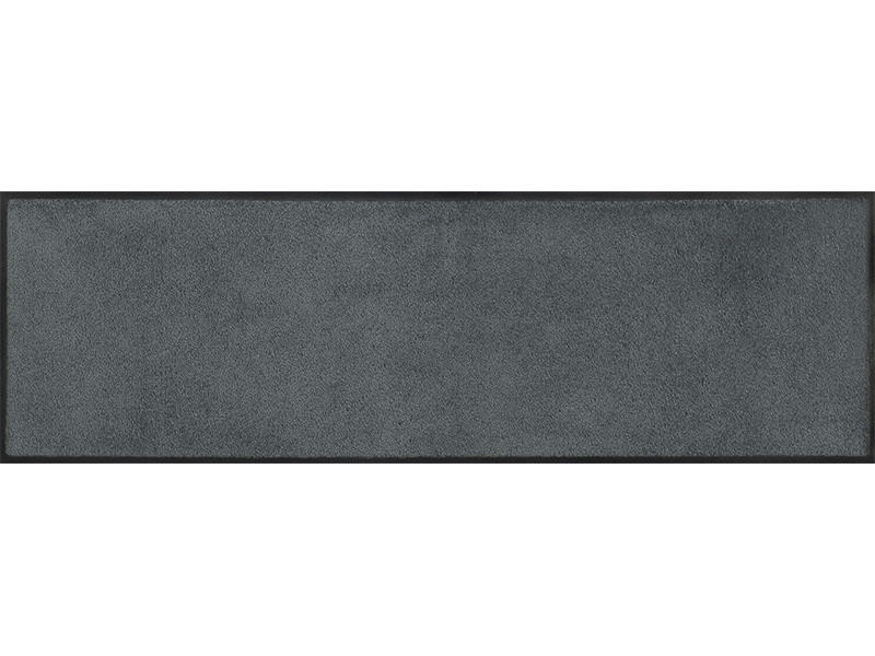 FUßMATTE  35/120 cm  Grau  - Grau, KONVENTIONELL, Kunststoff/Textil (35/120cm) - wash+dry