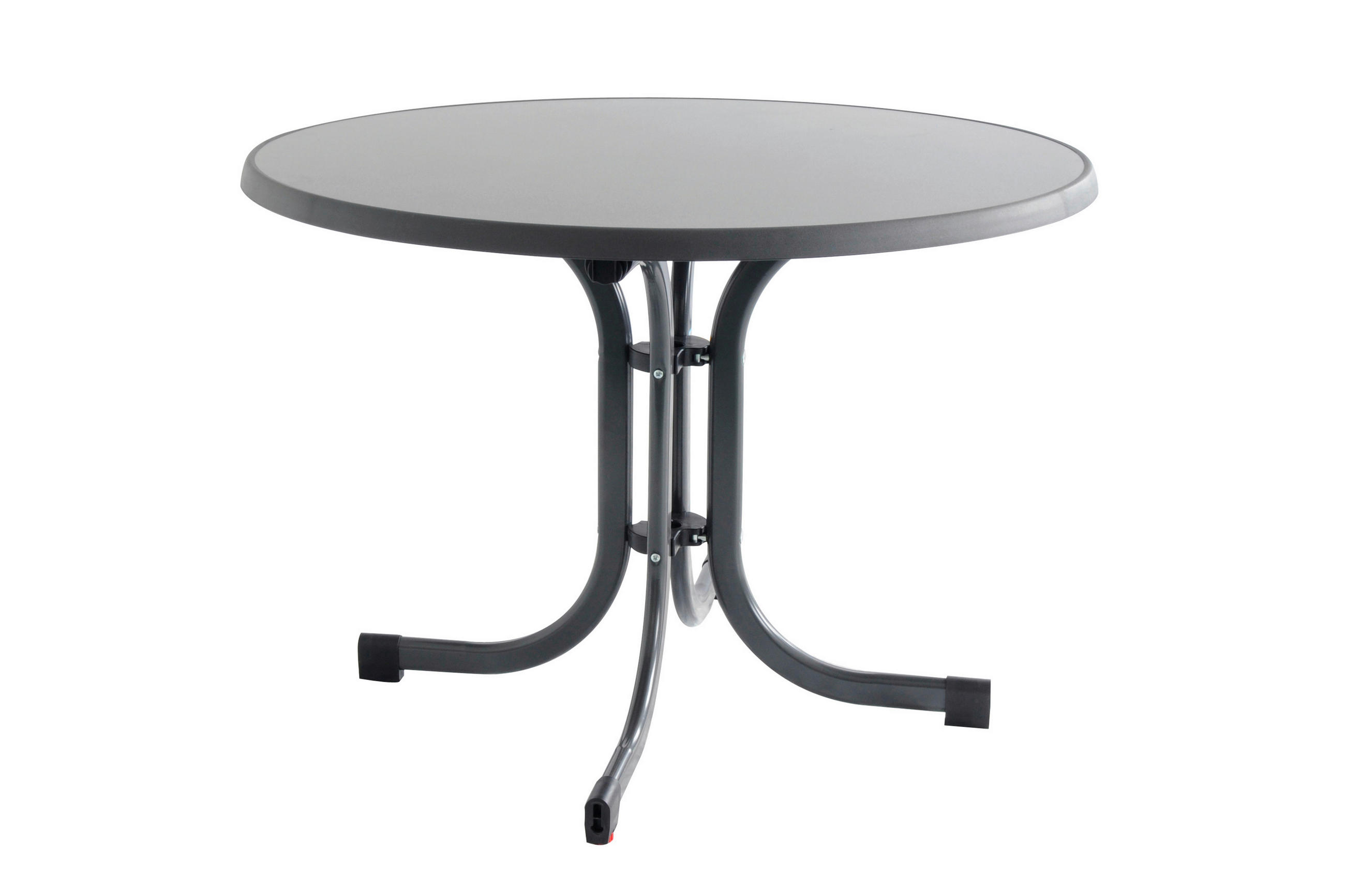 KLAPPTISCH  - Anthrazit, Basics, Holzwerkstoff/Metall (10/71/10cm) - Siena Garden