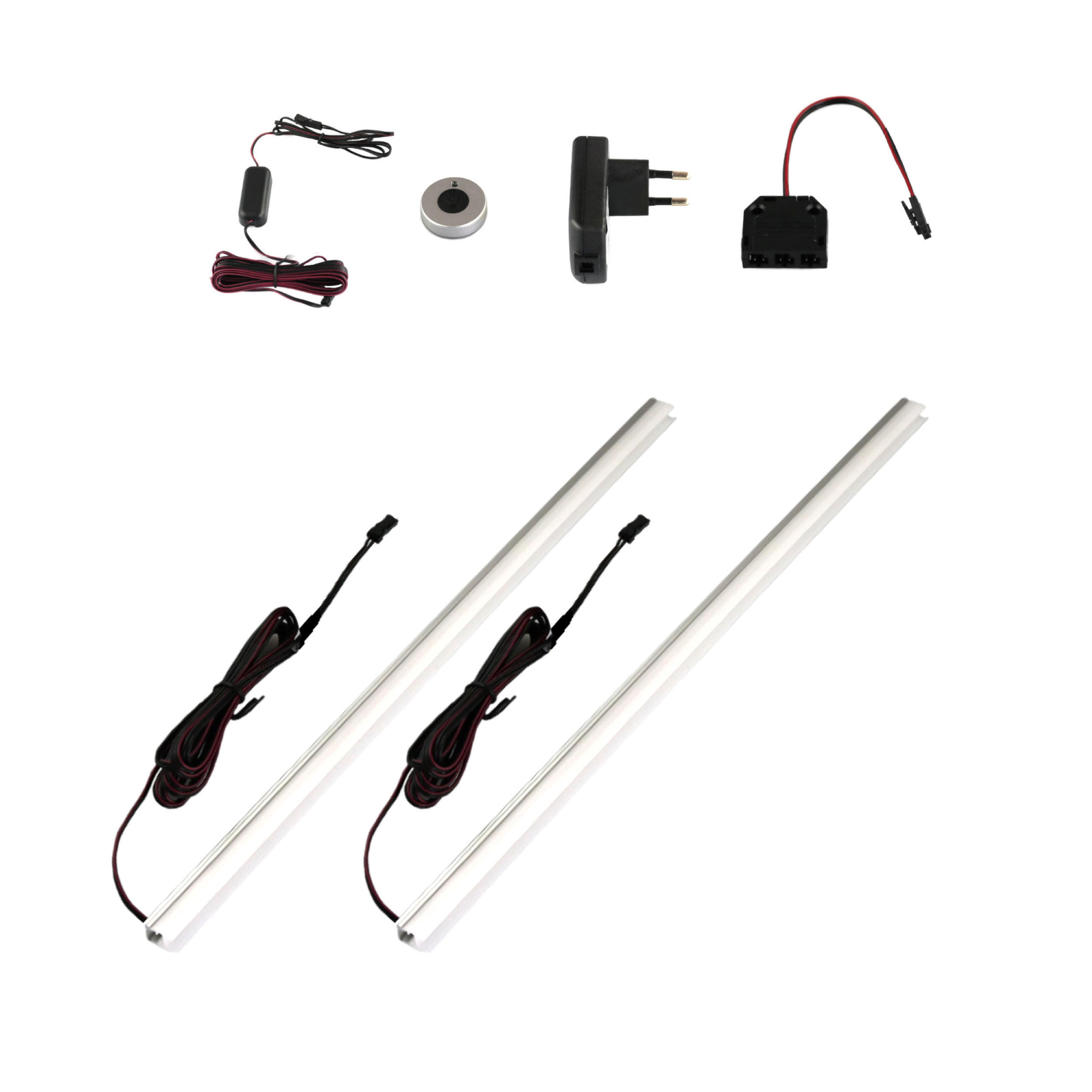 LICHTLEISTENSET 40 cm   - Basics, Kunststoff (40cm) - MID.YOU