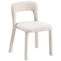STUHL   Chenille  Beige  - Beige, MODERN, Textil/Metall (47/76/57cm) - Carryhome