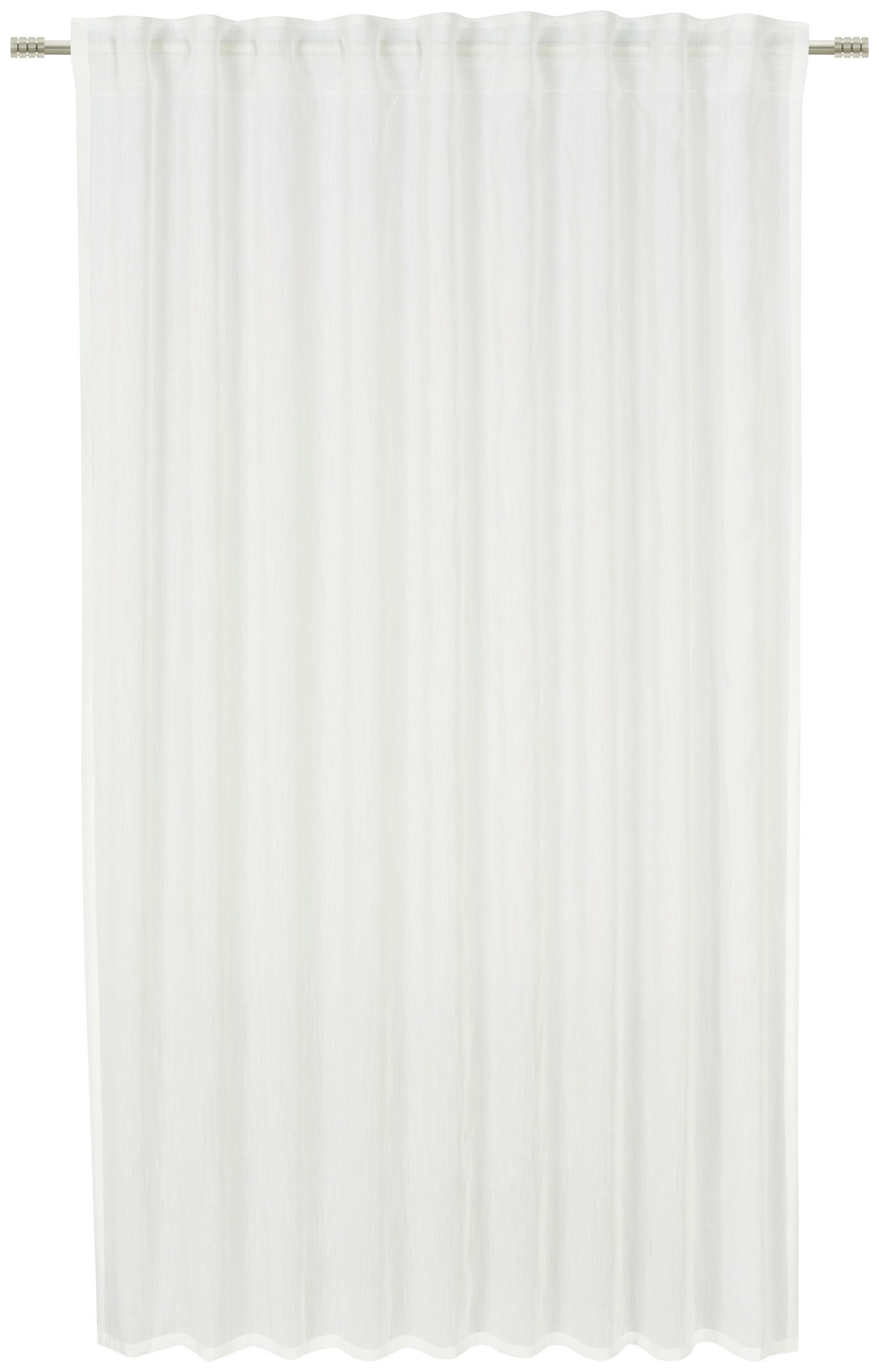 ZAVJESA SA SKRIVENIM OMČAMA krem  140/180 cm  - krem, Basics, tekstil (140/180cm) - Esposa