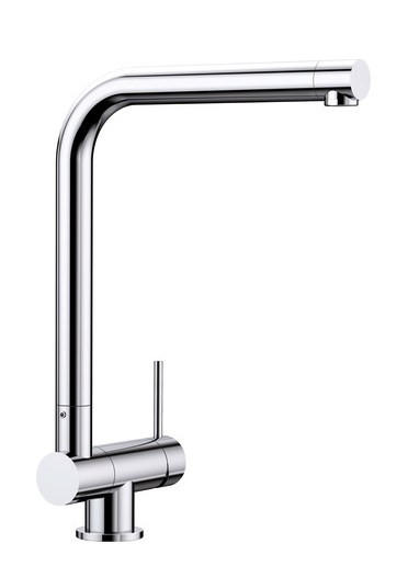 KÜCHENARMATUR  - Chromfarben, Basics, Metall (12,3/31/23,2cm) - Blanco