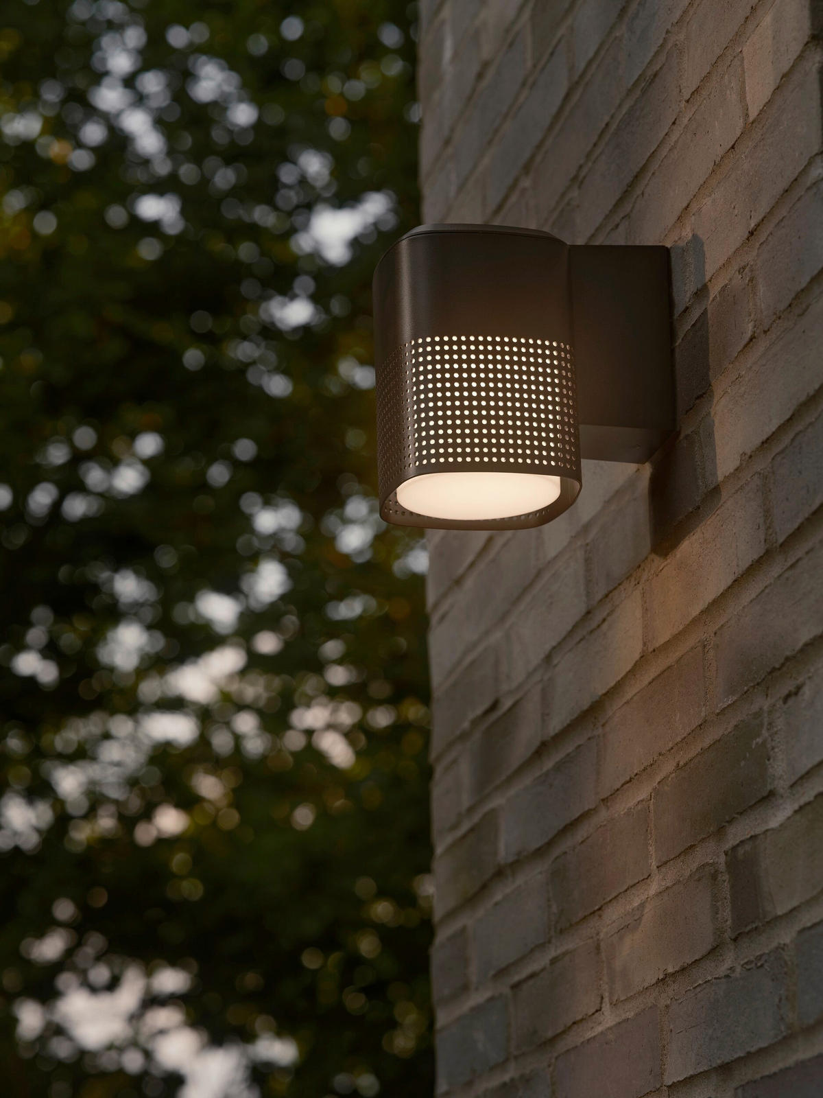 AUßENWANDLEUCHTE 12/12/16,5 cm   - Schwarz, Design, Metall (12/12/16,5cm) - Nordlux