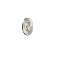 LED-WANDLEUCHTE Onto 7,7/8 cm   - Alufarben, Design, Metall (7,7/8cm) - Helestra