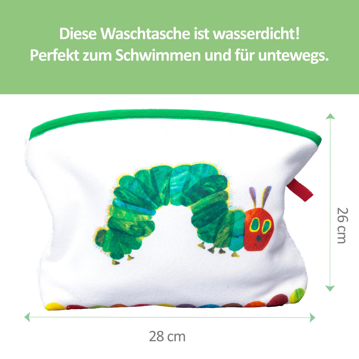 KULTURBEUTEL - Weiß, Basics, Textil (28/26cm)