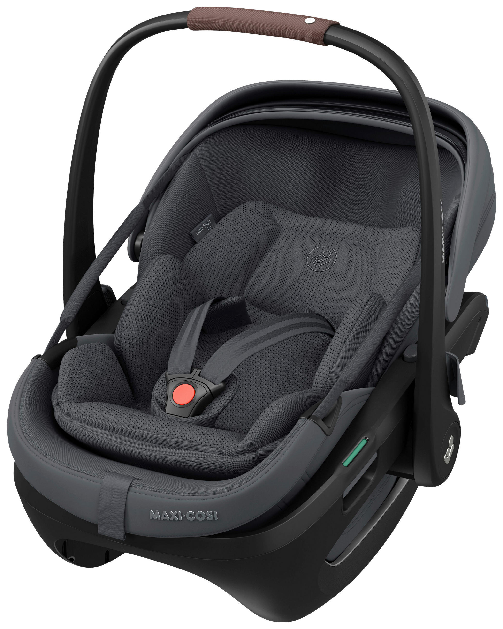 BABYSCHALE Coral Slide Pro  - Graphitfarben, Basics, Kunststoff/Textil - Maxi-Cosi
