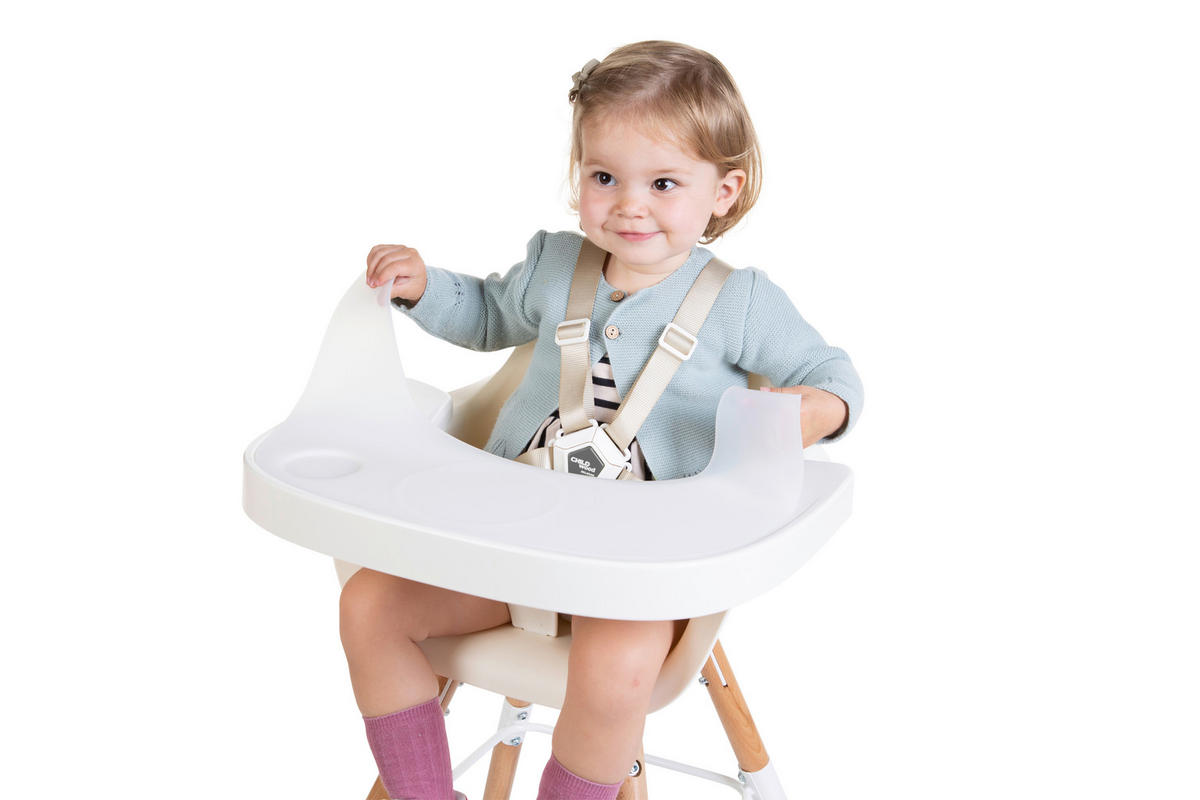 ESS- UND SPIELBRETT Evolu Tray 2022  - Weiß, Basics, Kunststoff (50/5/34cm) - Childhome