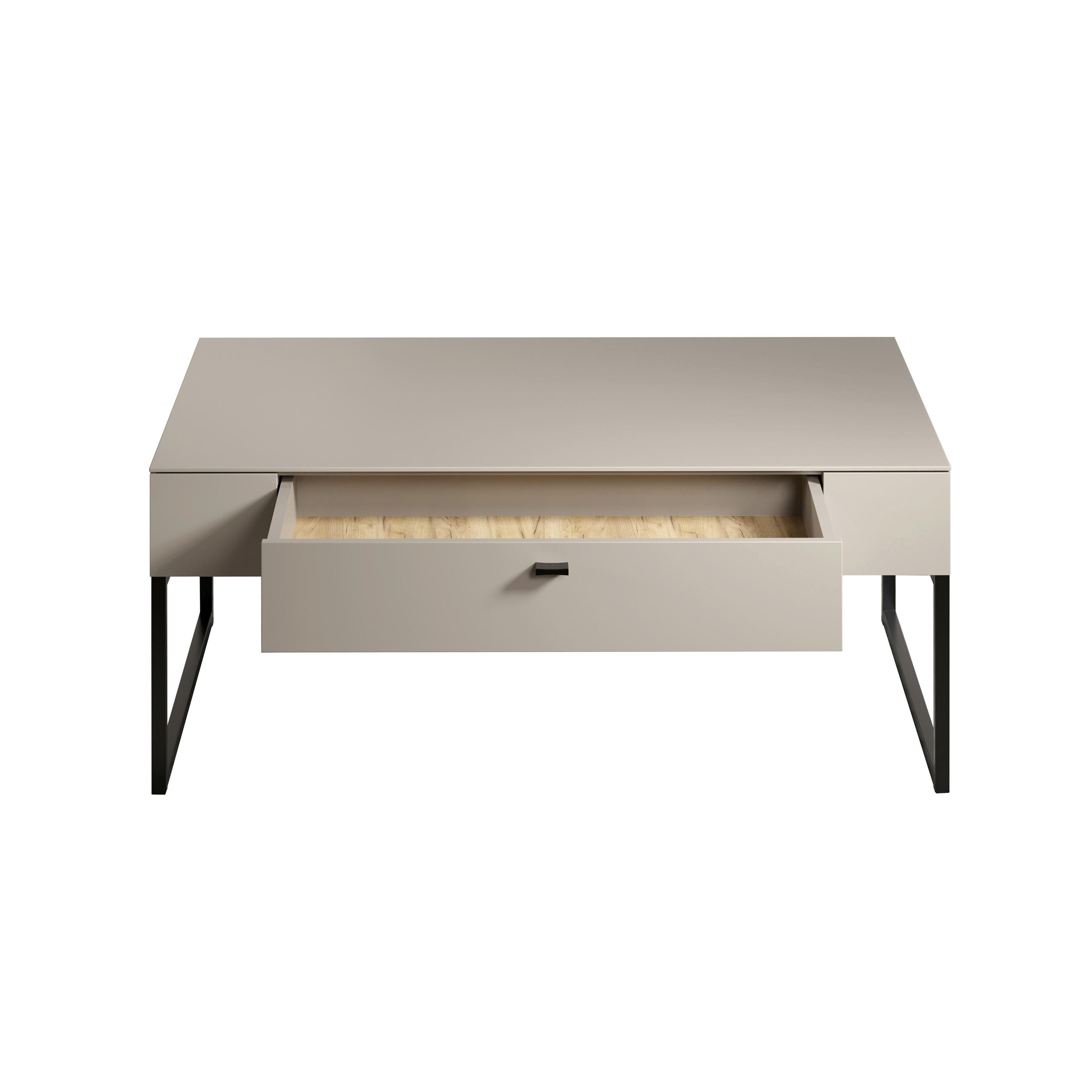 COUCHTISCH in Holzwerkstoff 110/45/68 cm  - Kaschmir/Eichefarben, Basics, Holzwerkstoff/Metall (110/45/68cm) - MID.YOU