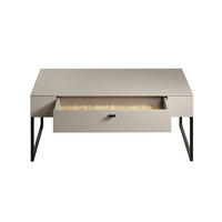 COUCHTISCH in Holzwerkstoff 110/45/68 cm  - Kaschmir/Eichefarben, Basics, Holzwerkstoff/Metall (110/45/68cm) - MID.YOU