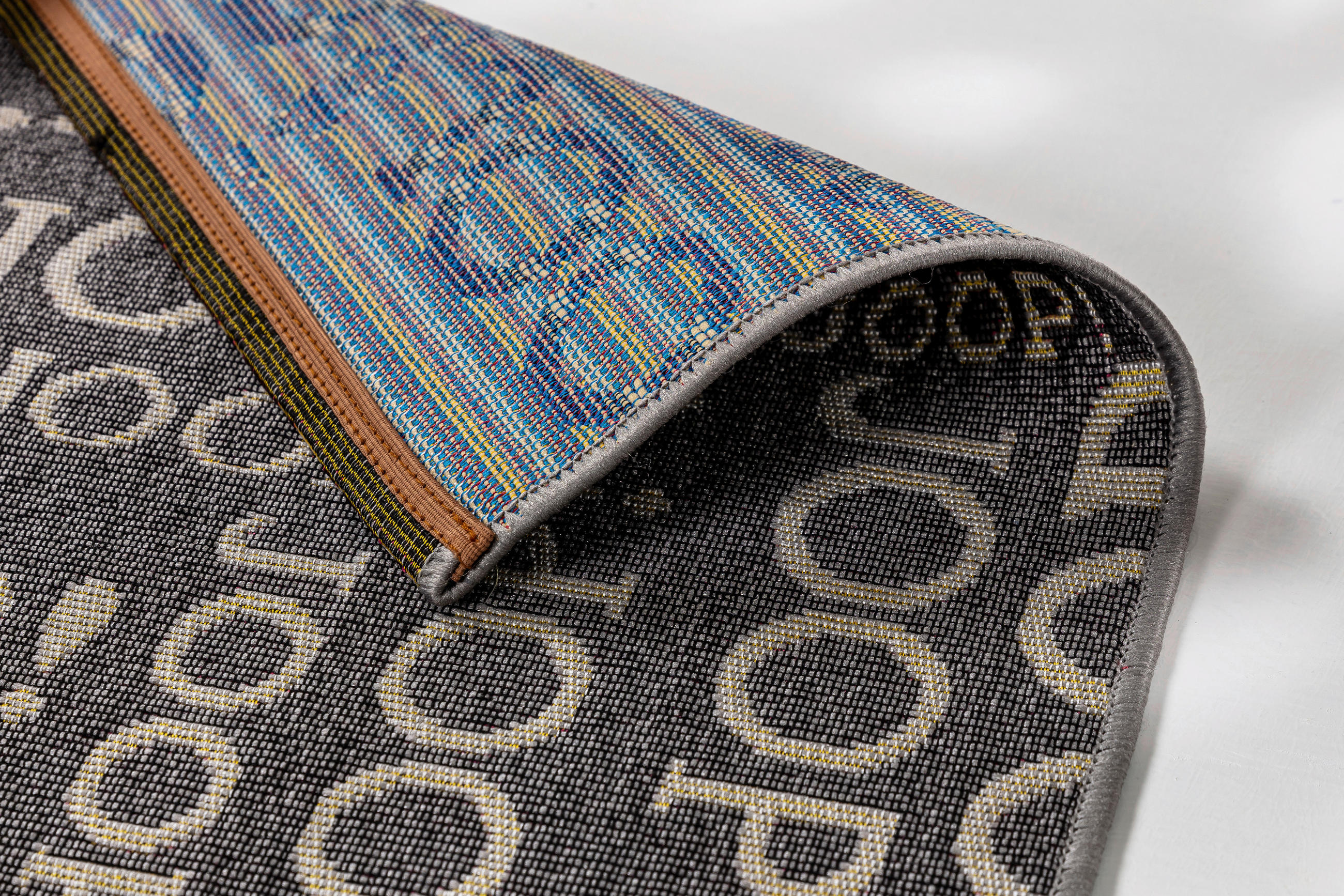 OUTDOORTEPPICH 160/235 cm Repeat Graphitfarben - Graphitfarben, Design, Kunststoff/Textil (160/235cm) - Joop!