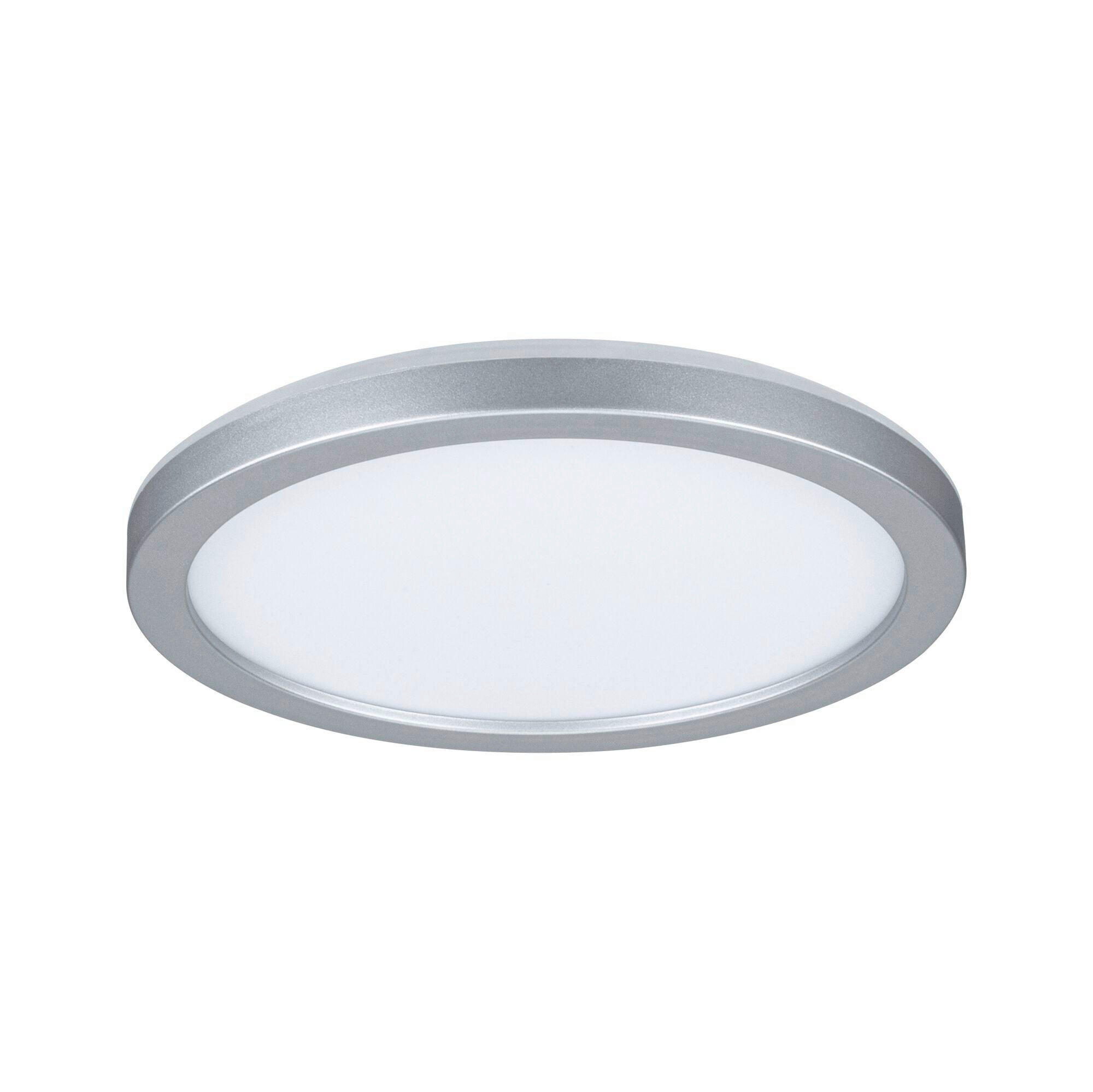 LED-PANEEL  - Chromfarben, Basics, Kunststoff (19cm) - Paulmann