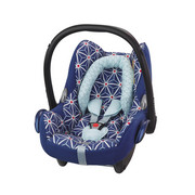 BABYSCHALE Cabriofix - Blau/Rot, Kunststoff/Textil (44,5/57/66cm) - Maxi-Cosi